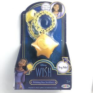 Disney Wish Movie Wishing Star Necklace New 2023 Lights Up New In Package